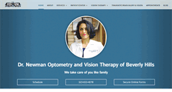 Desktop Screenshot of drnewmanoptometry.com